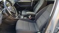 View of front seats
