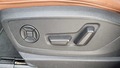 View of control buttons for electric seat adjustment