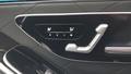 View of control buttons for electric seat adjustment