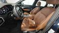 View of front seats
