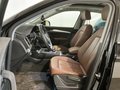 View of front seats
