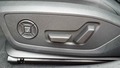 View of control buttons for electric seat adjustment