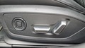 View of control buttons for electric seat adjustment