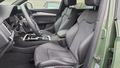 View of front seats