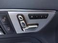 View of control buttons for electric seat adjustment