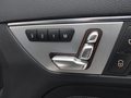 View of control buttons for electric seat adjustment