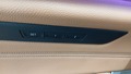 View of control buttons for electric seat adjustment