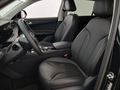 View of front seats