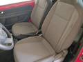 View of front seats