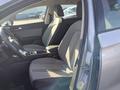 View of front seats