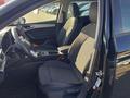 View of front seats