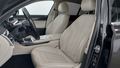 View of front seats
