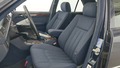 View of front seats
