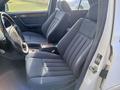 View of front seats