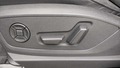 View of control buttons for electric seat adjustment