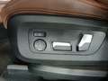View of control buttons for electric seat adjustment