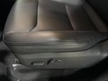 View of control buttons for electric seat adjustment