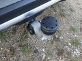 View of trailer tow-bar hitch