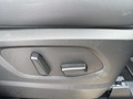 View of control buttons for electric seat adjustment