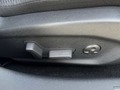 View of control buttons for electric seat adjustment