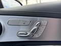 View of control buttons for electric seat adjustment