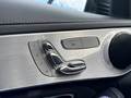 View of control buttons for electric seat adjustment
