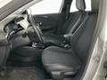 View of front seats