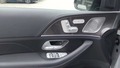 View of control buttons for electric seat adjustment