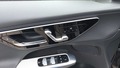 View of control buttons for electric seat adjustment