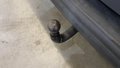 View of trailer tow-bar hitch