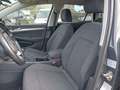 View of front seats