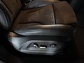 View of control buttons for electric seat adjustment