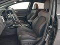 View of front seats
