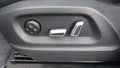 View of control buttons for electric seat adjustment