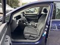 View of front seats