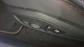 View of control buttons for electric seat adjustment
