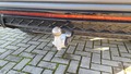 View of trailer tow-bar hitch