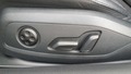 View of control buttons for electric seat adjustment