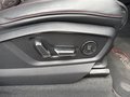 View of control buttons for electric seat adjustment