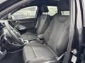 View of front seats