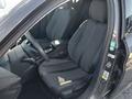 View of front seats