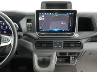 View of centre console