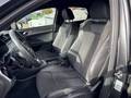 View of front seats