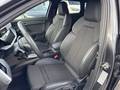 View of front seats