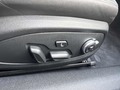 View of control buttons for electric seat adjustment