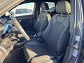 View of front seats