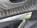 View of control buttons for electric seat adjustment