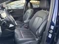 View of front seats