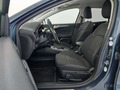 View of front seats