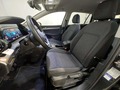 View of front seats